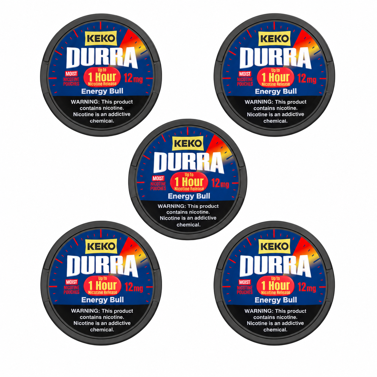 KEKO DURRA: Energy Bull flavor—five cans free, first come, first served.