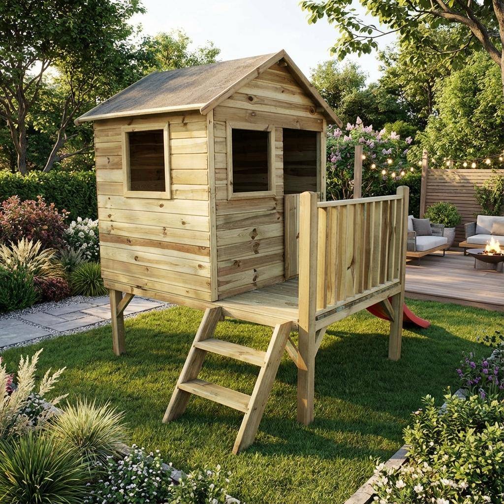 Magnolia - Casa de madera para niños de 2m²
