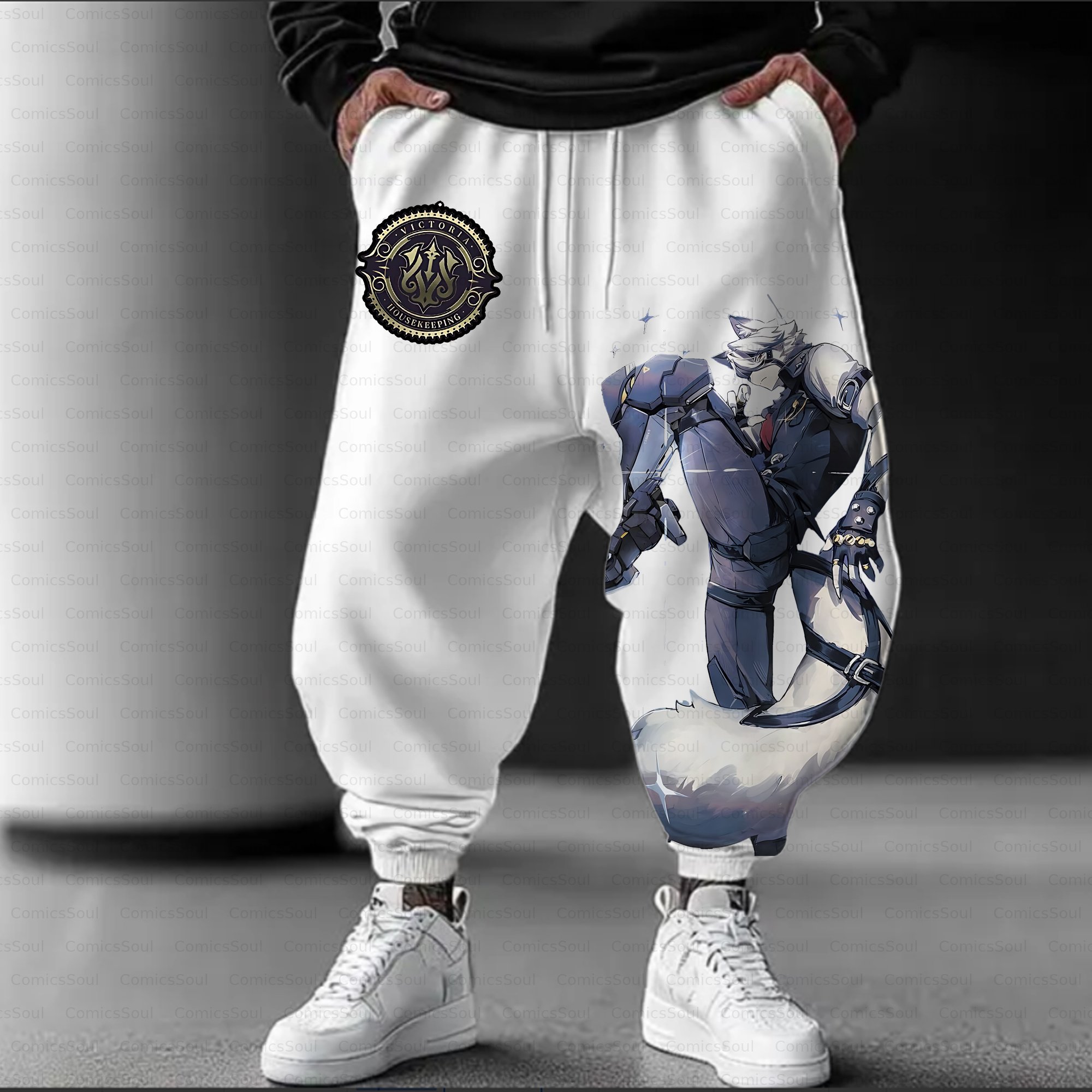 Unisex Casual Anime Streetwear Pant