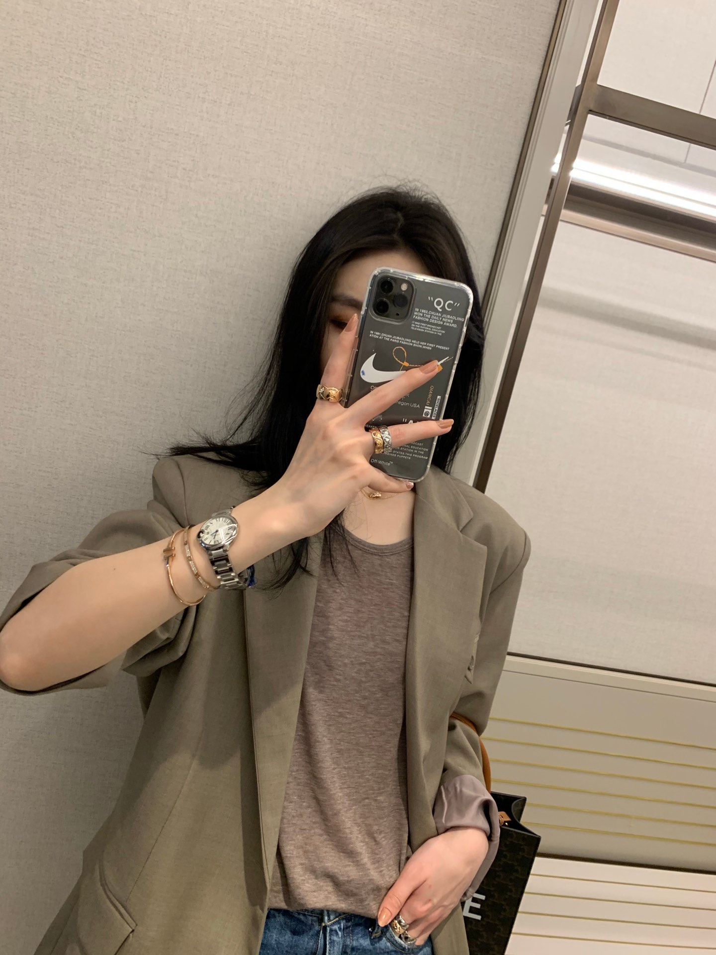 Chanel No Diamond Wide Coco Crush Ring - Original Replica Club