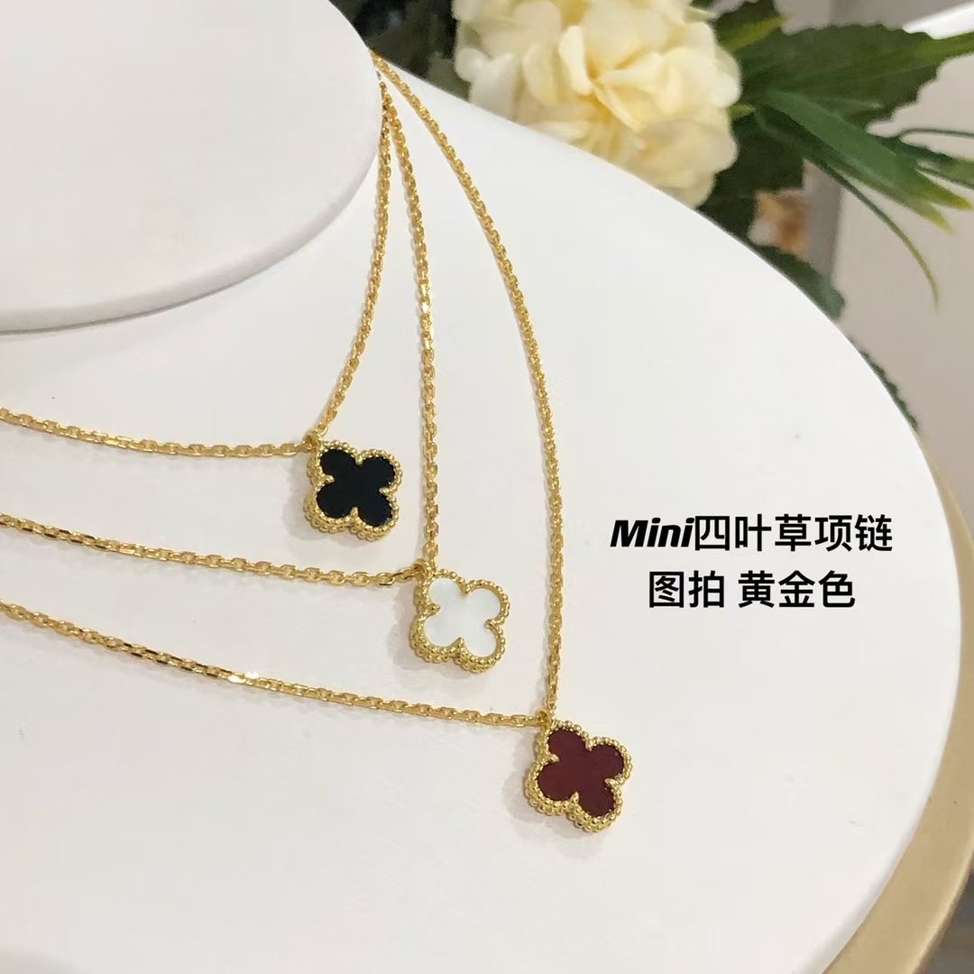 VCA Sweet Alhambra Pendant Necklace - Mini - Original Replica Club
