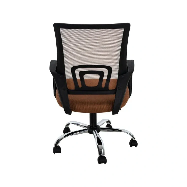 Adjustable Ergonomic Office Chair with Breathable Mesh, Lumbar Support, and 360-Degree Swivel Wheels for Enhanced Mobility