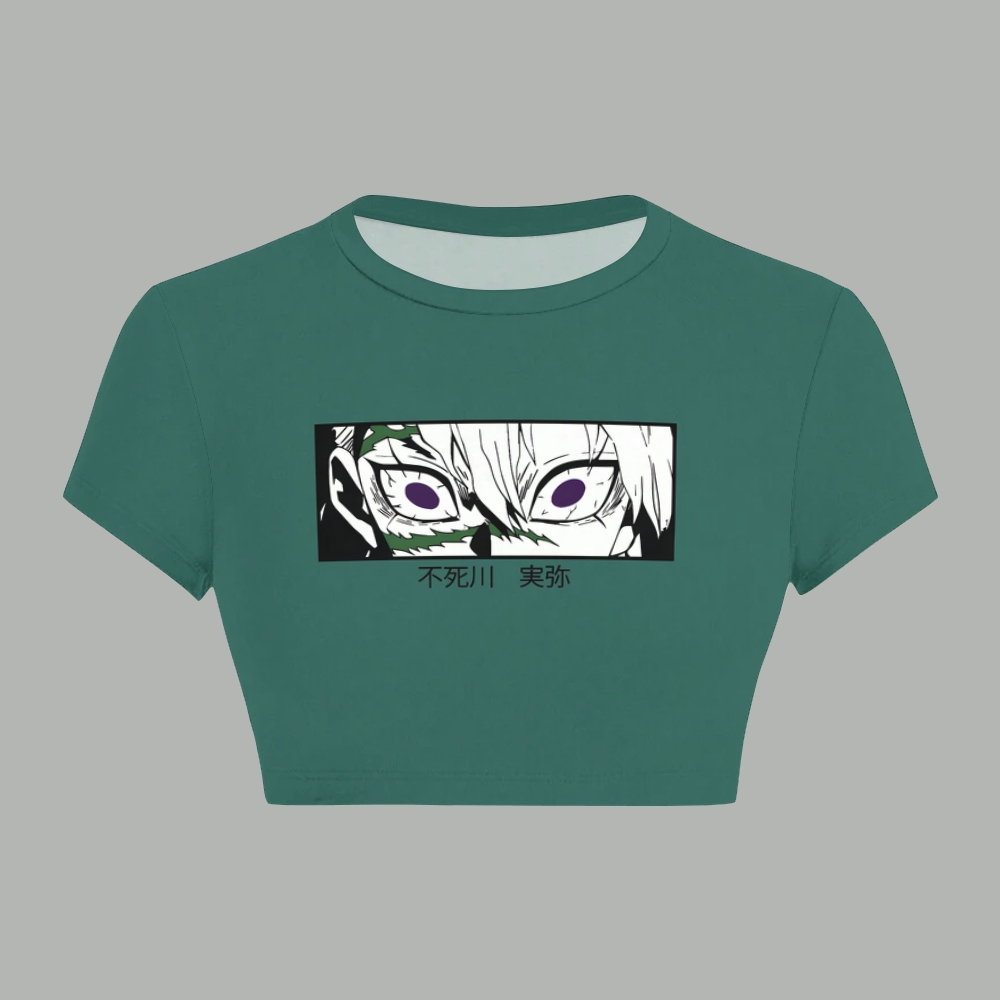 Demon Slayer T-Shirt  & Elasticated Trousers Two-Piece Set