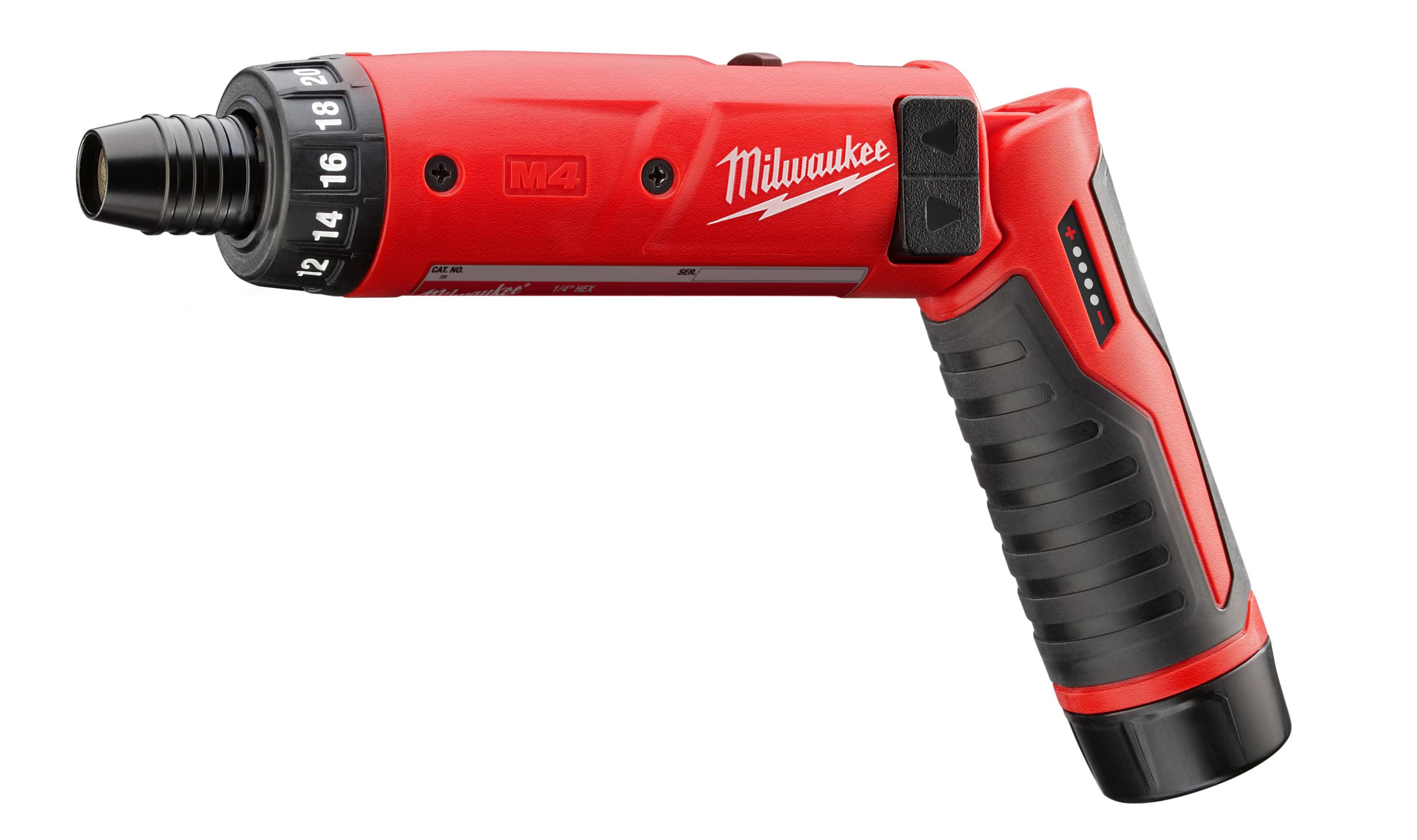 Milwaukee 2101-22 M4 1/4 In. Hex Screwdriver Kit(2)