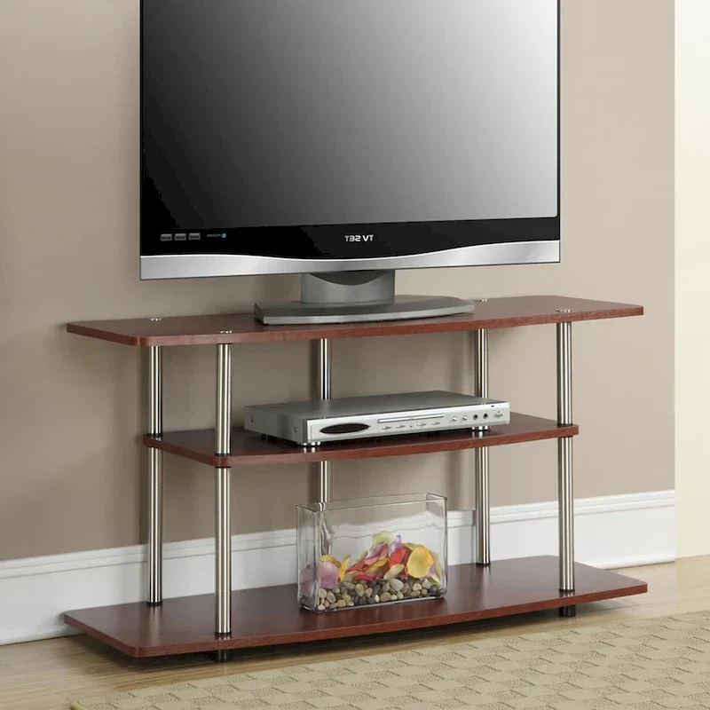 Convenience Concepts Designs2Go Tool-Free 3-Tier Wide TV Stand