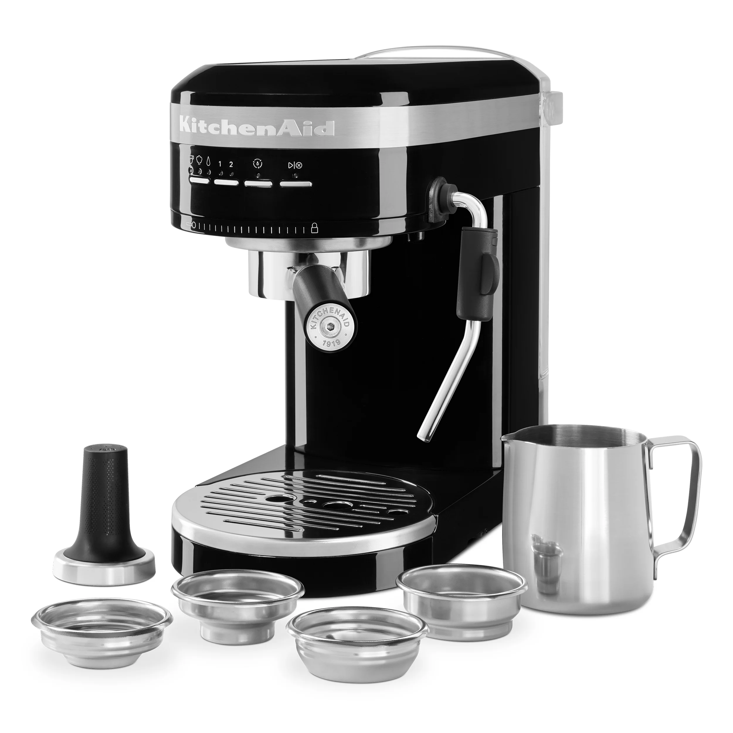 KitchenAid Metal Semi-Automatic Espresso Machine, Empire Red, KES6503 - Image 21