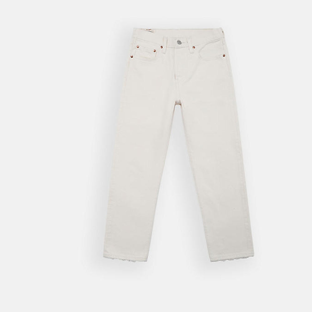 Levi's - Jeans 501 Crop - Ecru