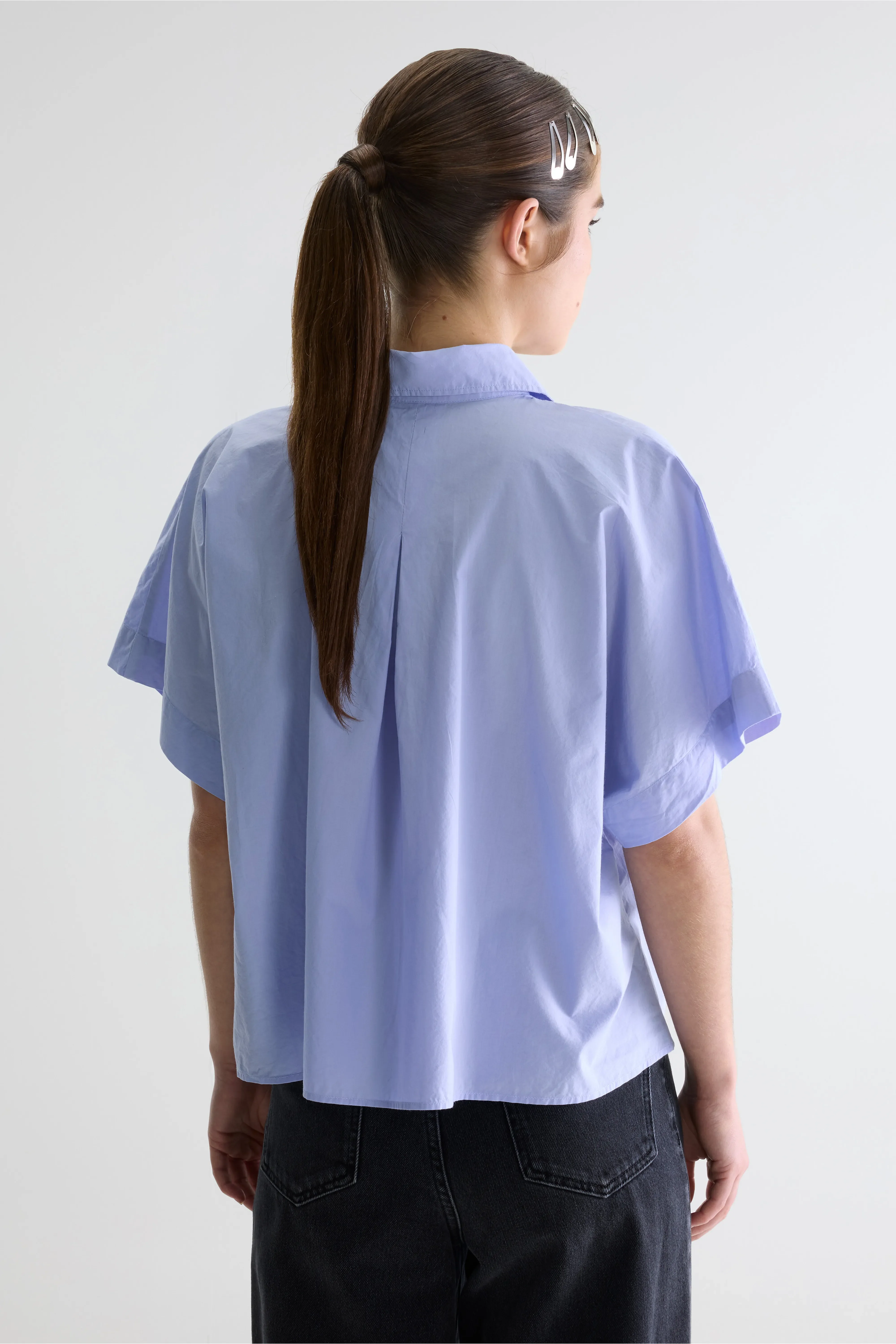 Bellerose Coral tie-up blouse (261 / W / LAVENDER)