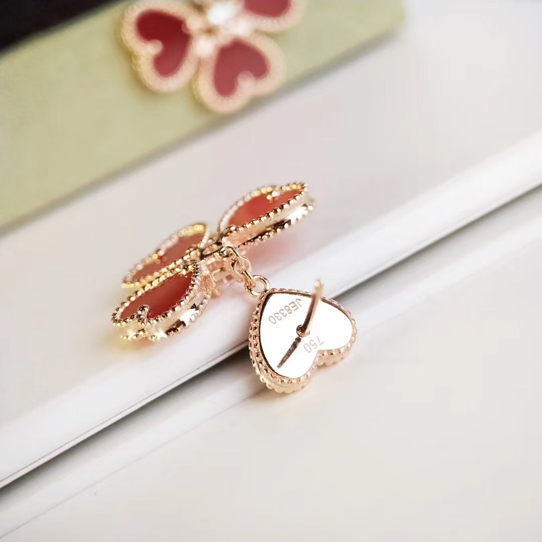 VCA Sweet Heart Earrings - Original Replica Club