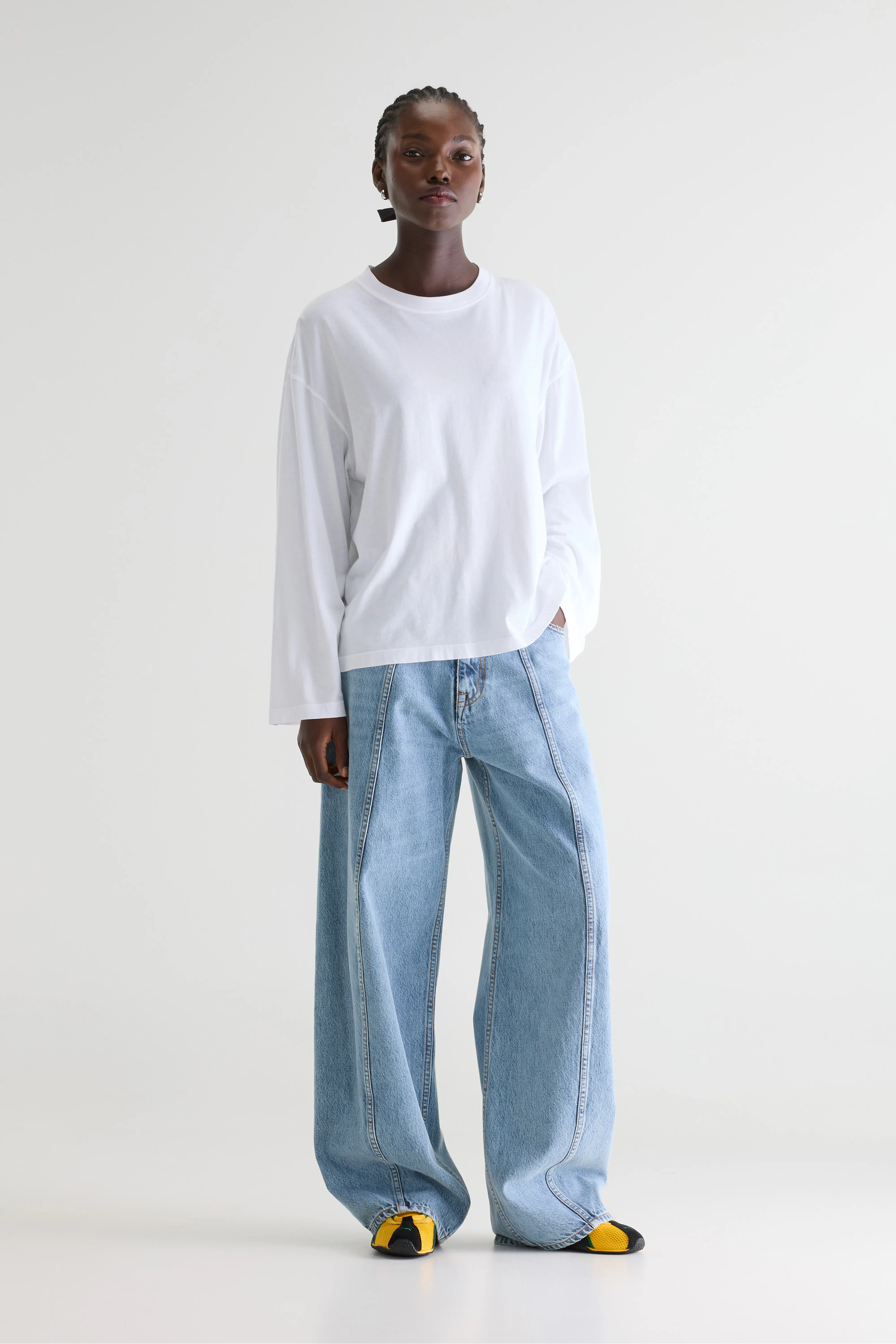 Bellerose Fandy long sleeve t-shirt (261 / W / WHITE)