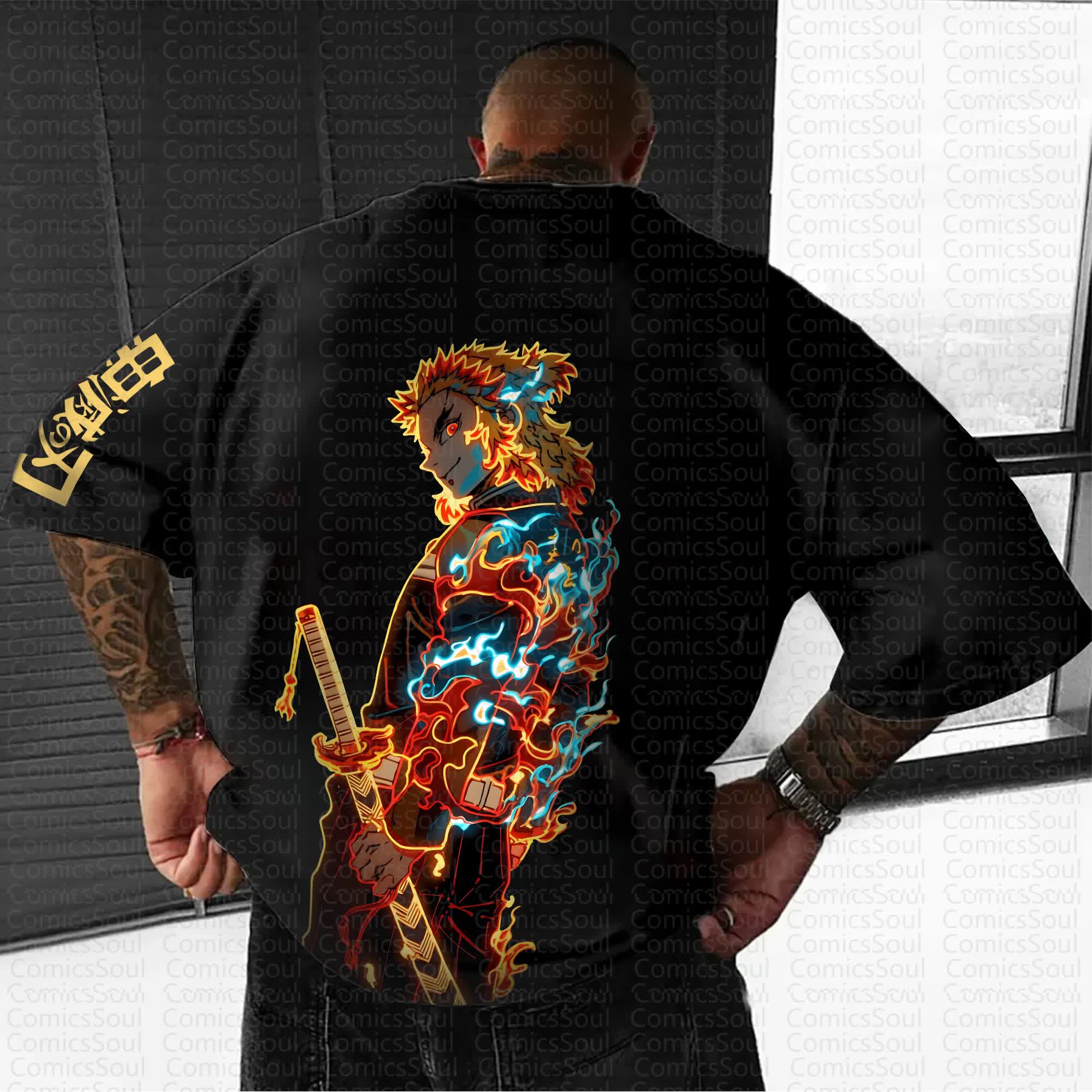 Unisex Anime Inspired Vintage T-Shirt | Comicssoul