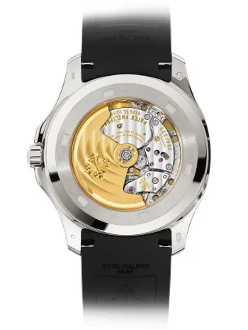 Patek Philippe Aquanaut Date Black Strap Stainless Steel 5167A-001