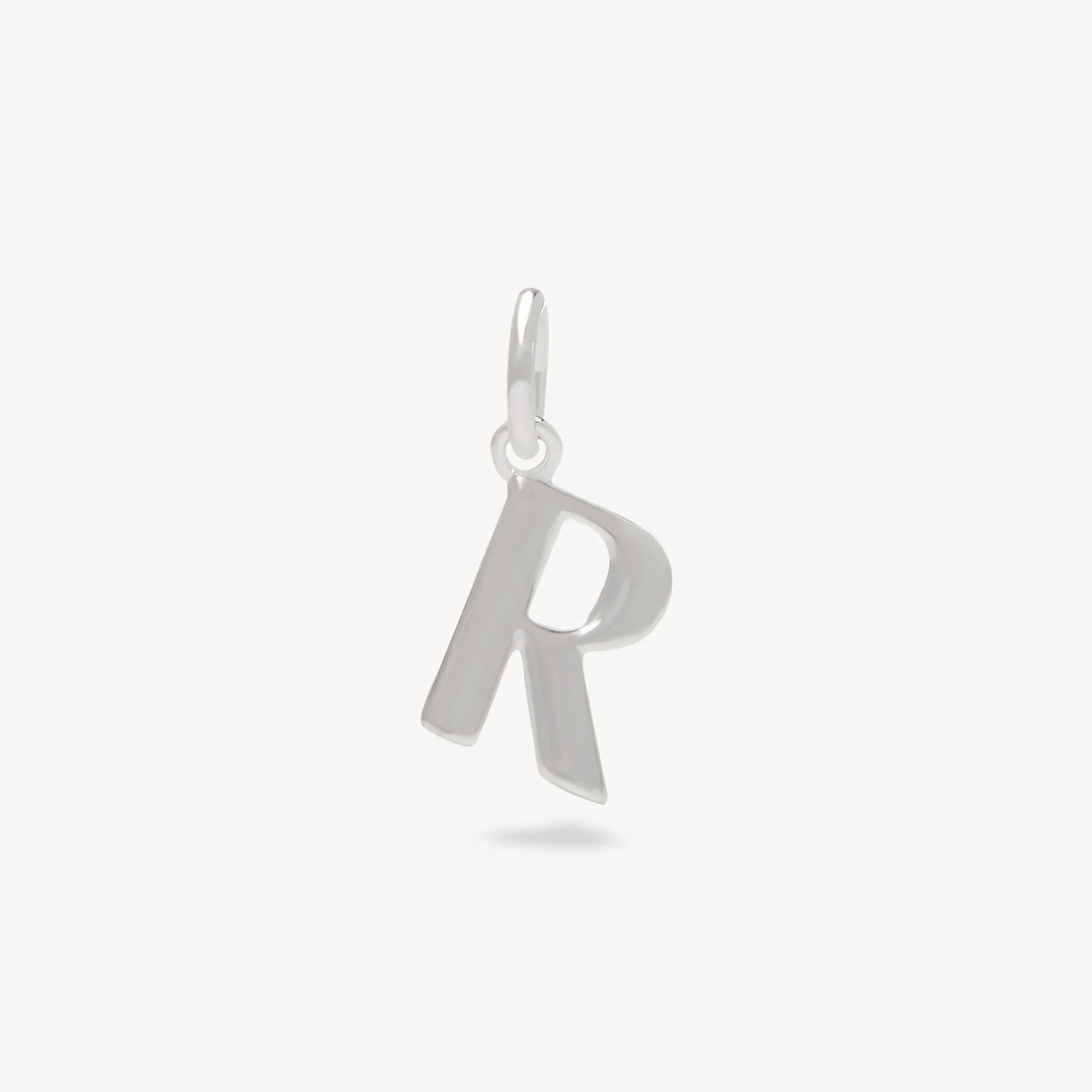 Sterling Silver Letter Charm