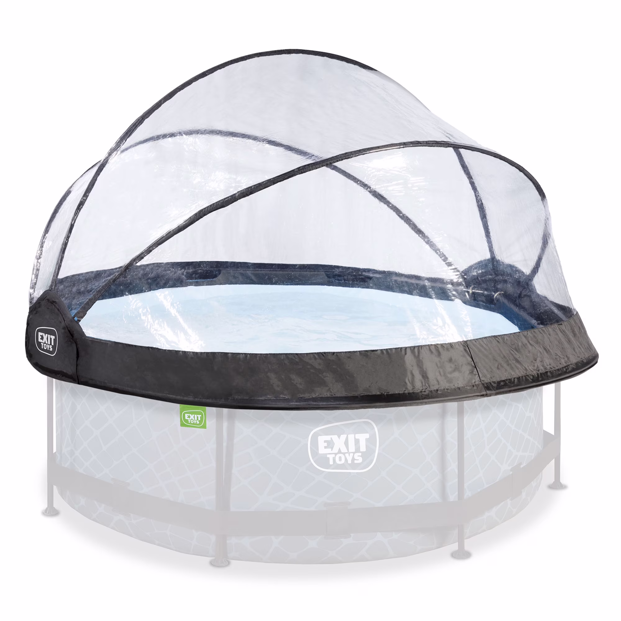 EXIT Toys UV Resistant Pool Covers, PVC Transparent, 104" x 104" x 55"
