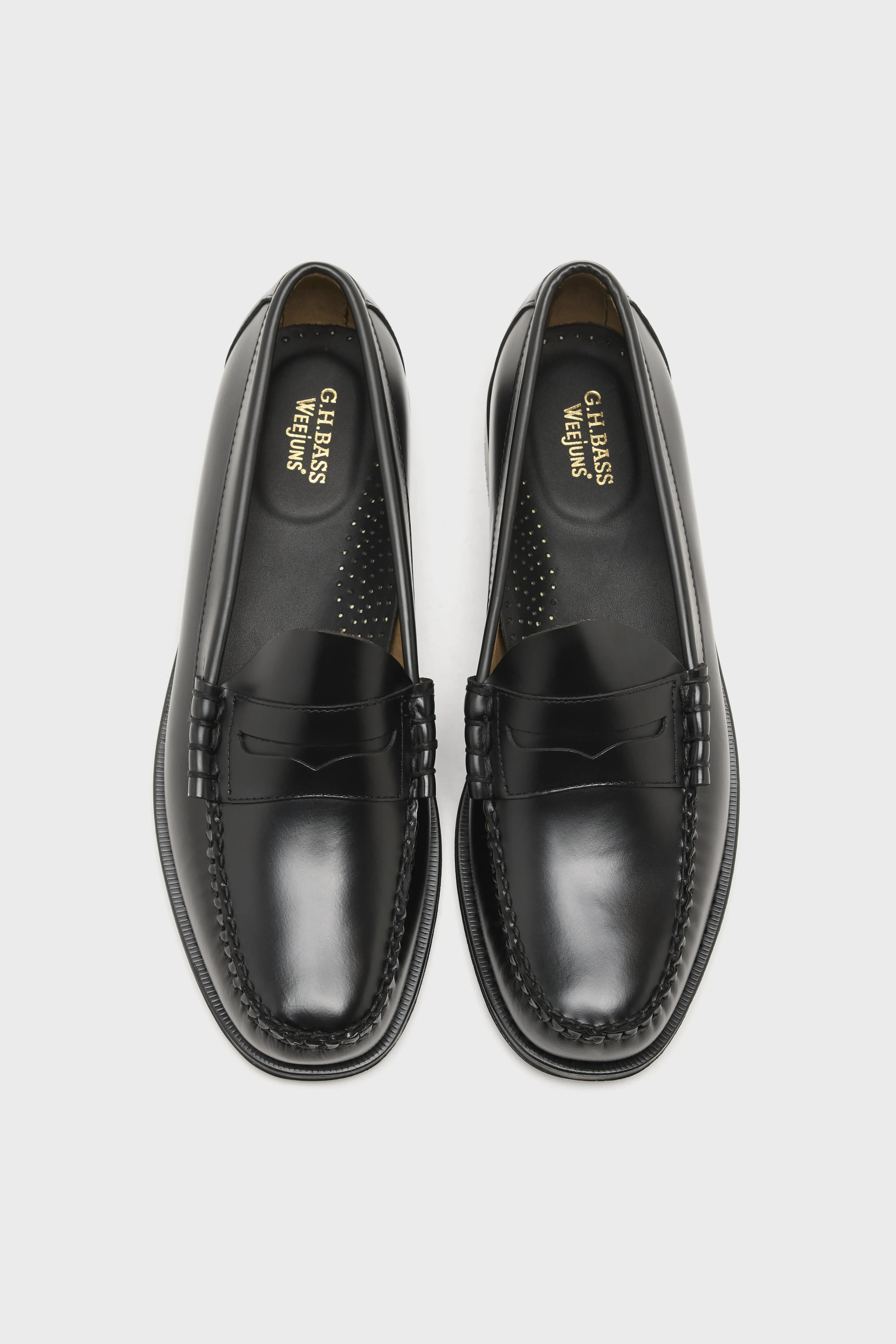 Bellerose Weejuns Larson Penny Loafers for Men  (251 / M / BLACK)