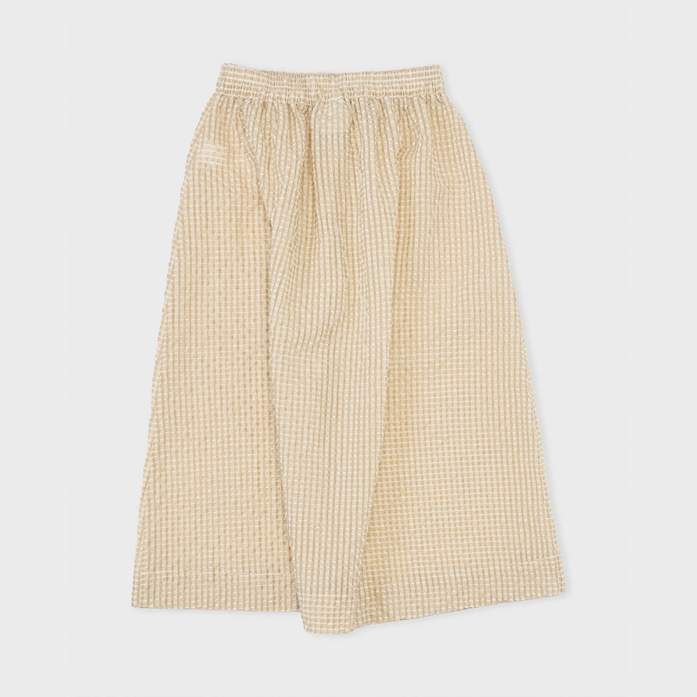 Colbo - Jupe Elastique - Champagne Gingham