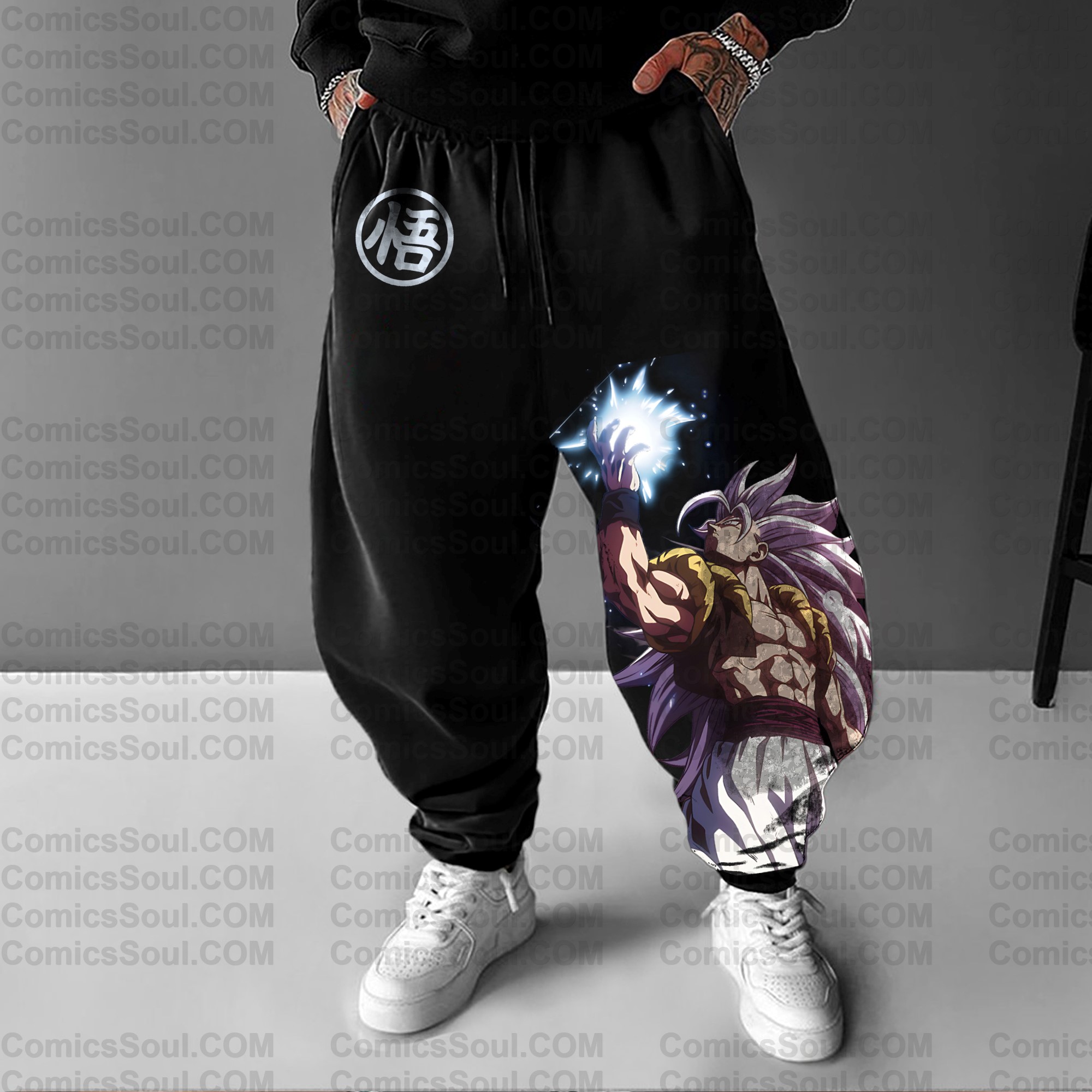 Unisex Anime Inspired Vintage Pants