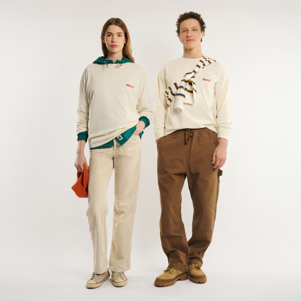 Merci - T-shirt Aurelien ML - Off White