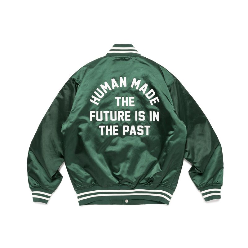 HUMAN MADE NYLON STADIUM JACKET