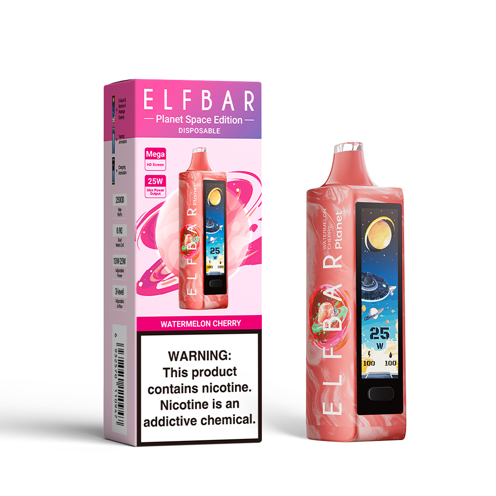 ELF BAR PLANET 25K újratölthető eldobható e-cigaretta (minden íz)