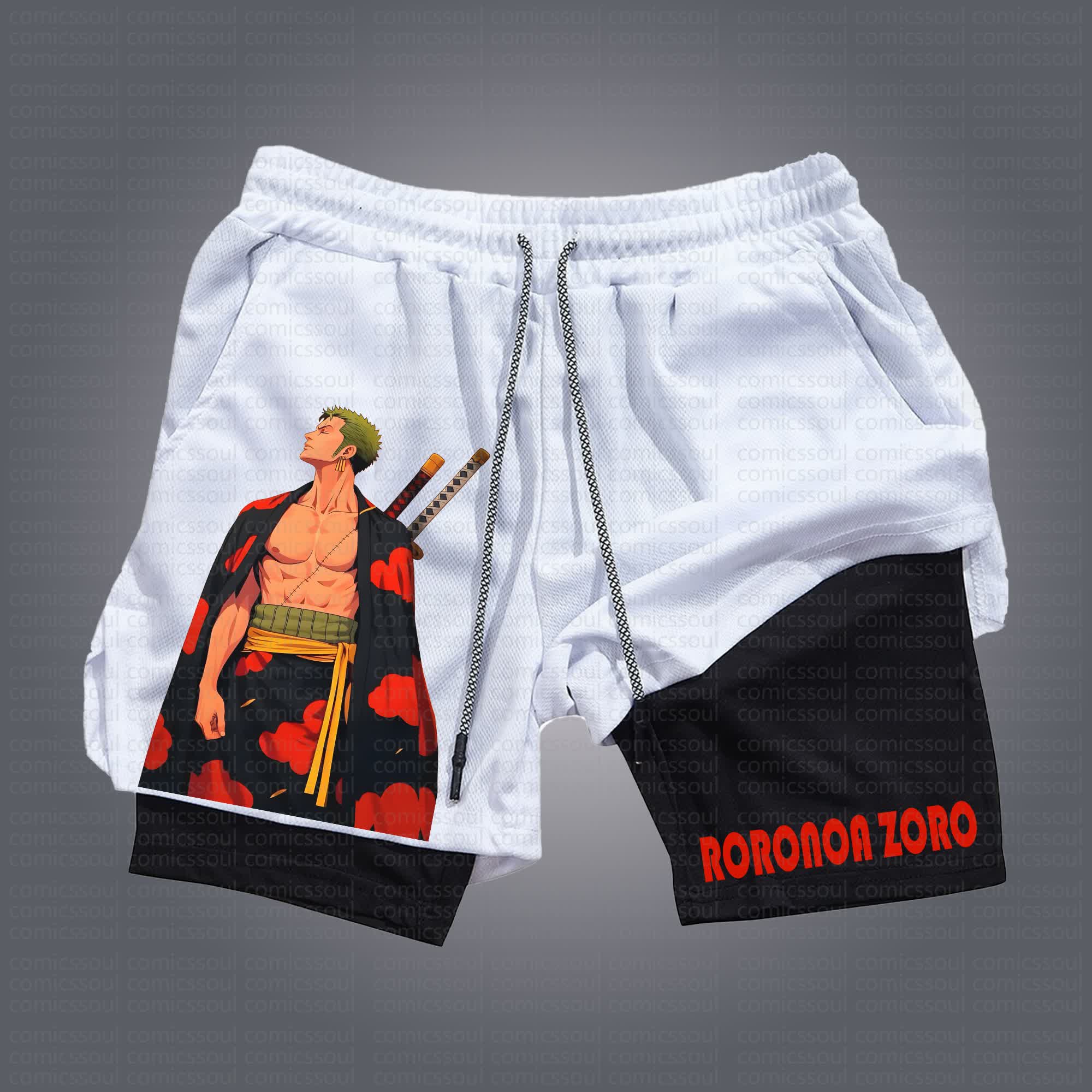 Unisex Casual Anime Streetwear Shorts 丨Comicssoul