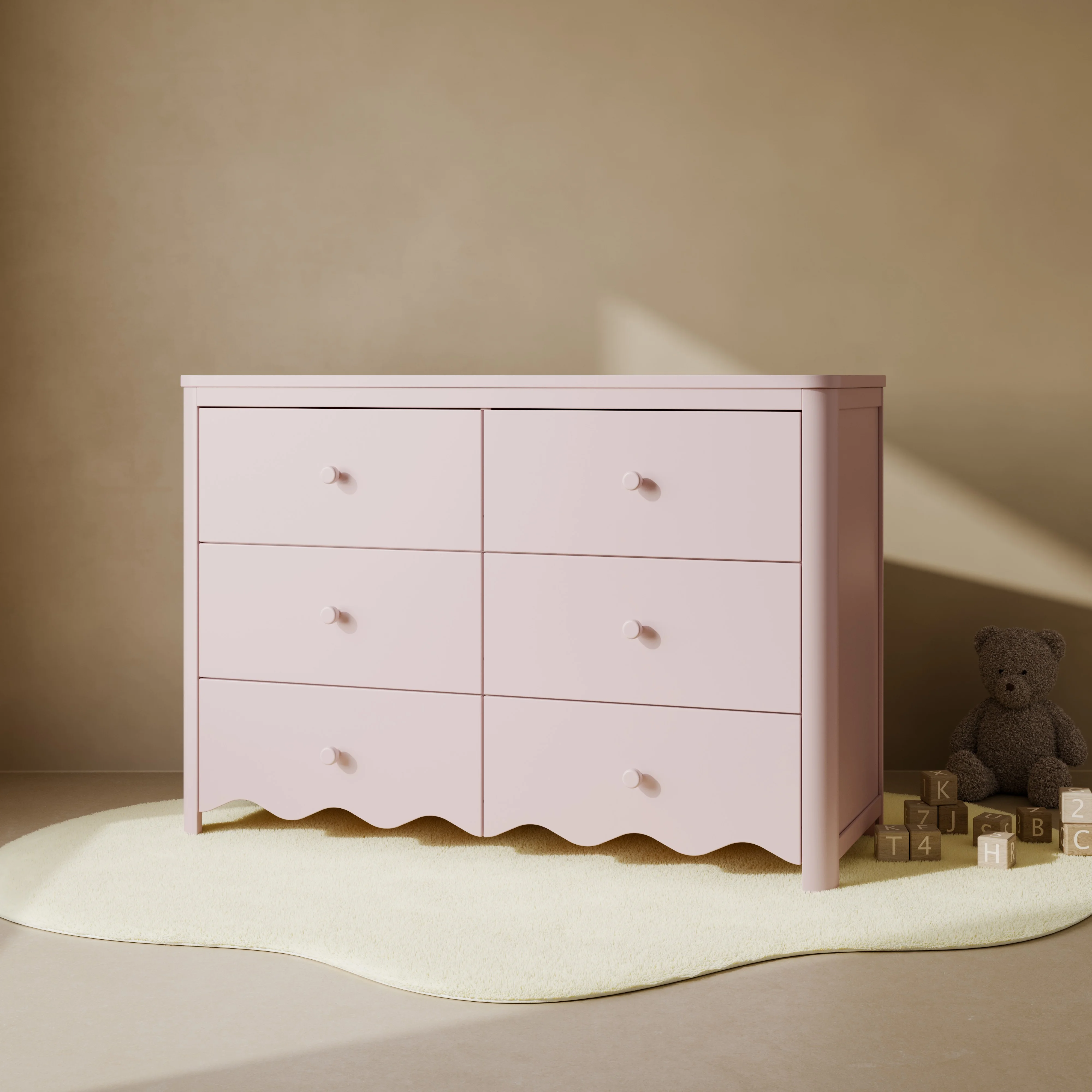 Storkcraft Casablanca 6 Drawer Nursery Dresser, Sage - Image 25