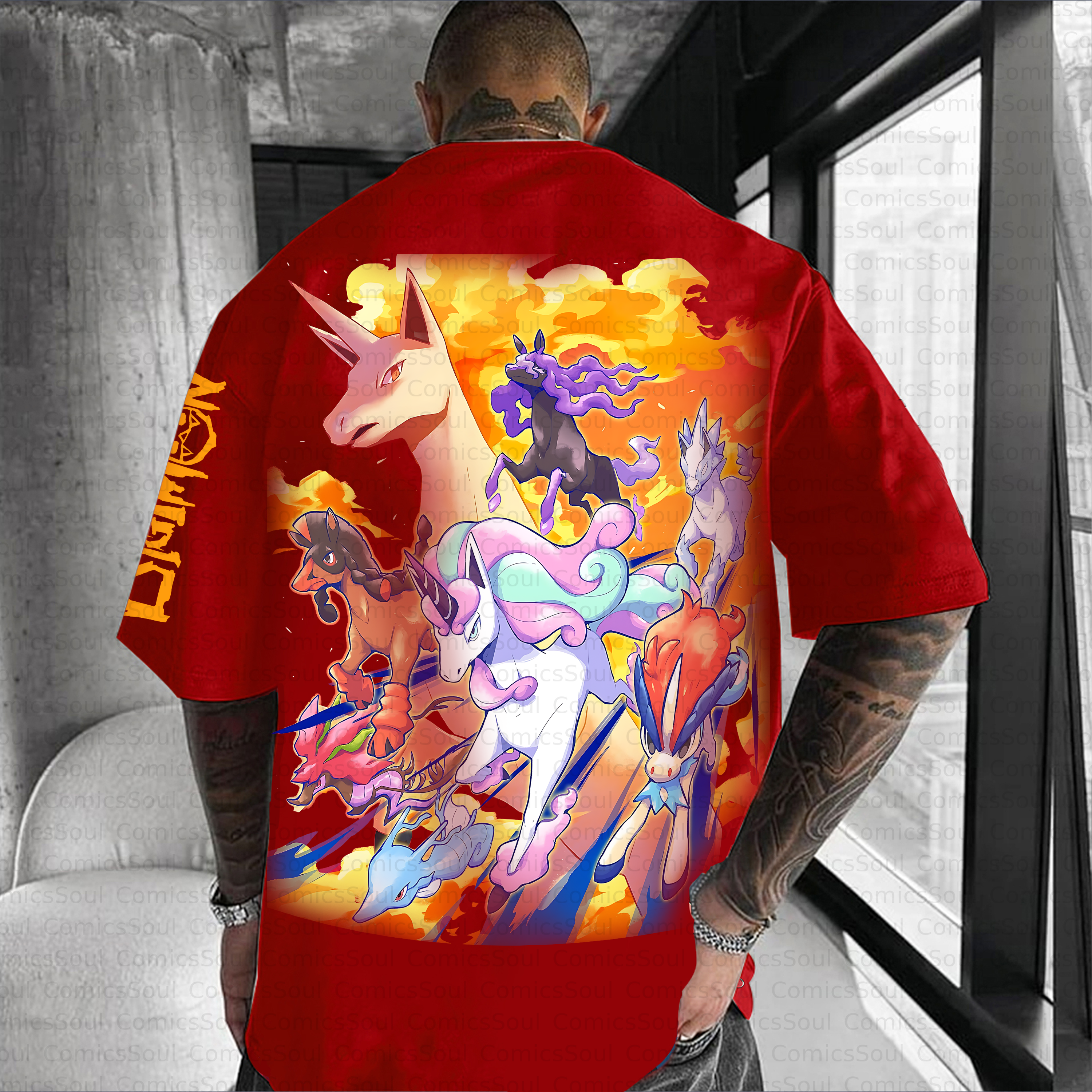 Unisex Anime Inspired Vintage T-Shirt