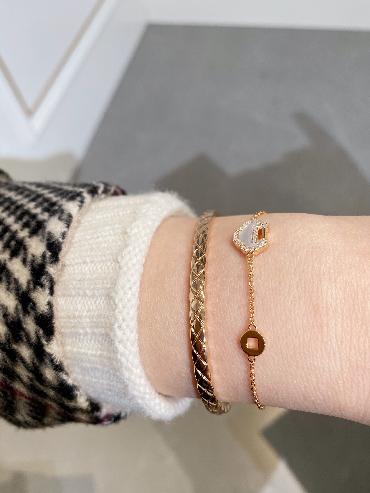 Chanel Coco Crush Open Cuff Bangle Bracelet - Original Replica Club