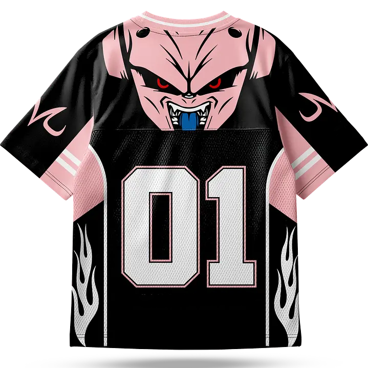 DragonBall Anime Football Jersey TeeThreads Sustain the Scene with Custom Apparel