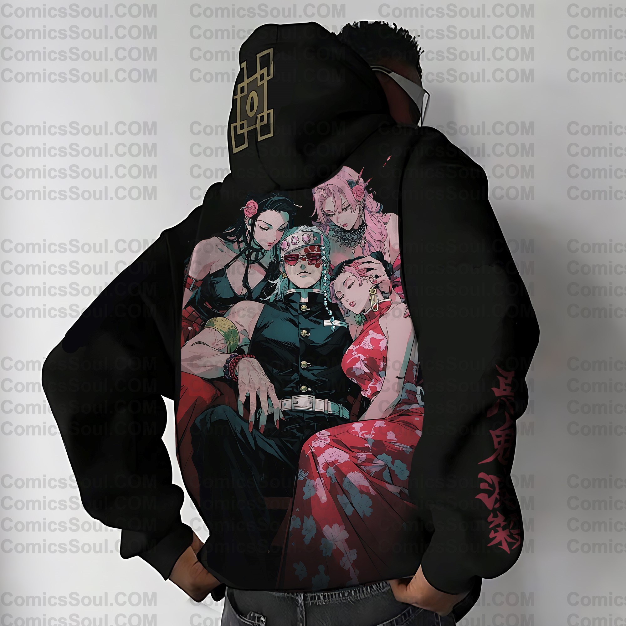 Unisex “ Comicssoul   ” Graphic Streetwear Vintage Hoodie