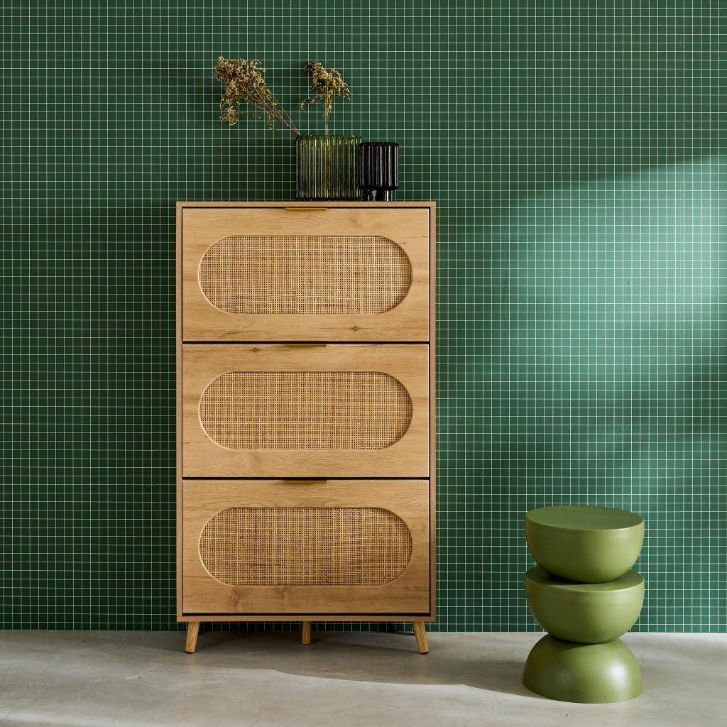 Eva - Mueble para zapatos con 3 cajones