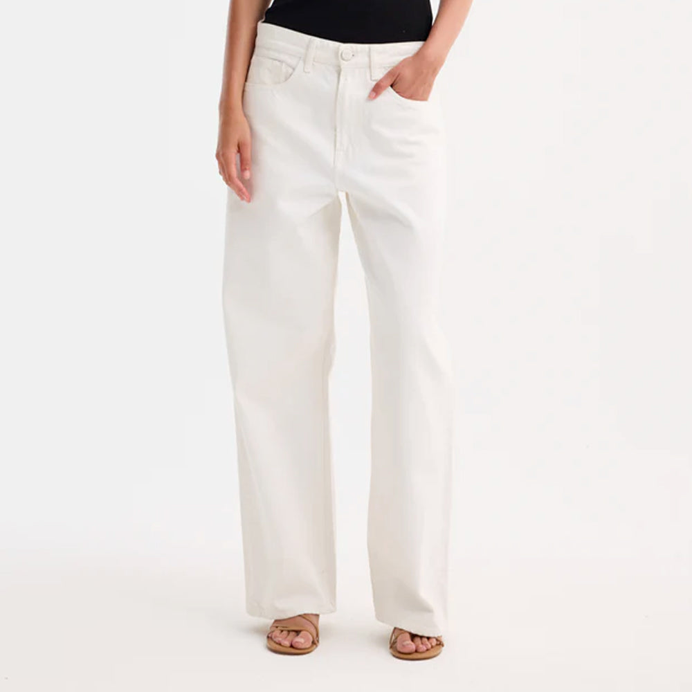 Rohe - Jeans Baggy Fit Denim - Blanc Optic