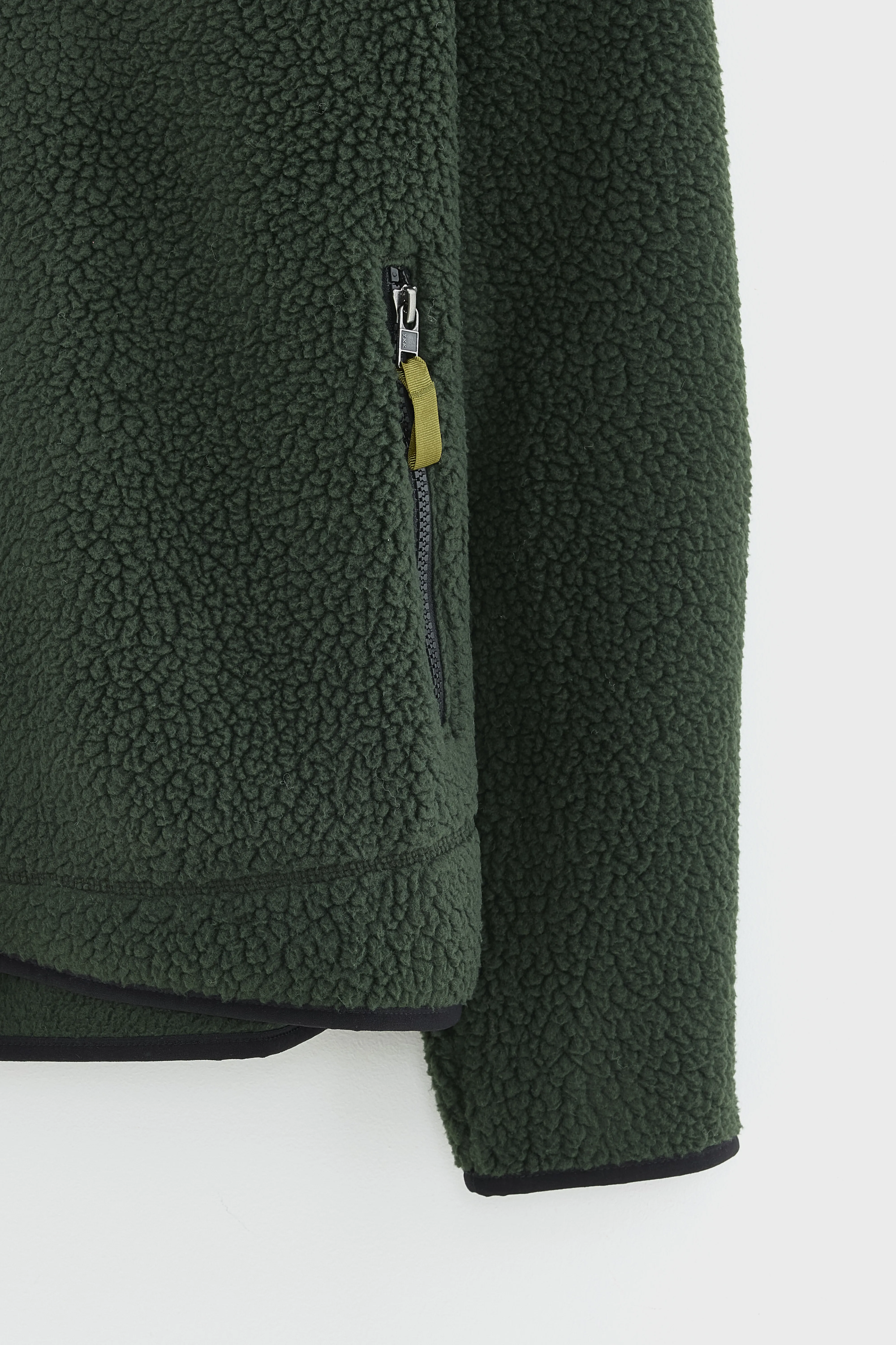 Bellerose Men's Retro Pile Fleece Jacket  (252 / M / GREEN)