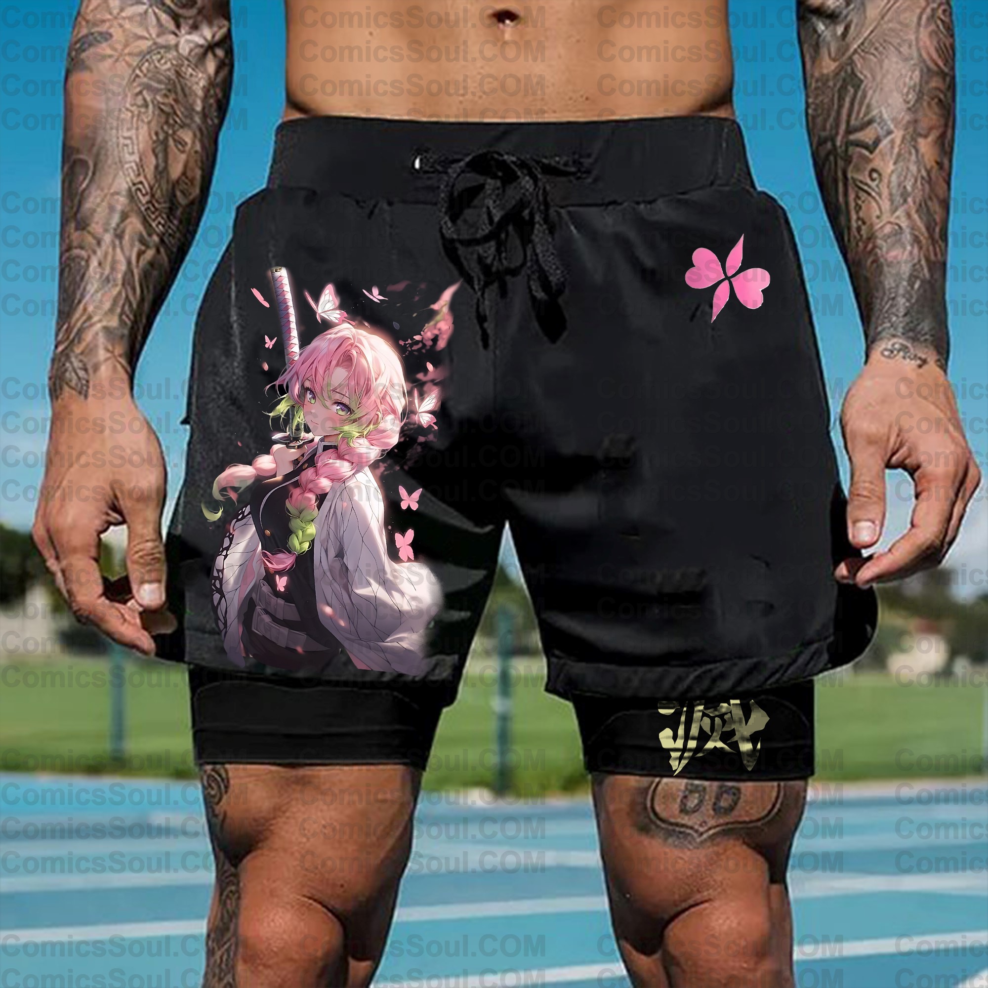 Unisex “ Comicssoul” Casual Streetwear Shorts