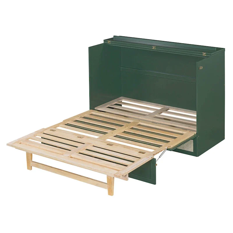 Nestfair Full-Size Murphy Bed with Spacious Drawers