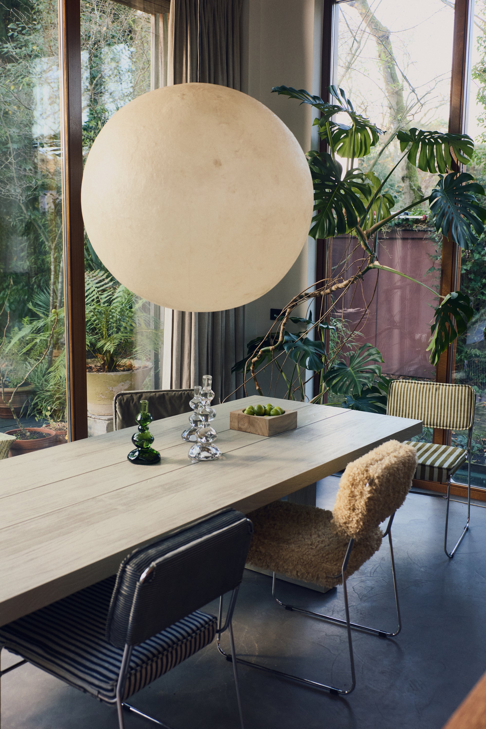 HKliving Teak Cube Schaal - Medium