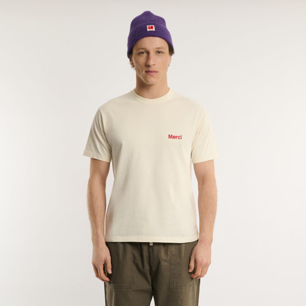 Merci - T-shirt Aurelien - Off White