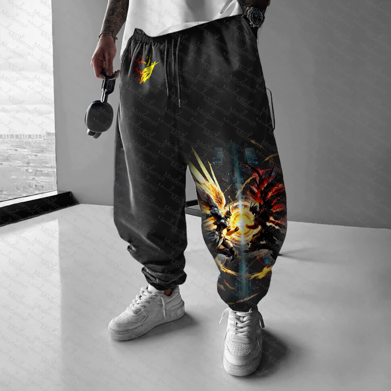 Unisex  “Comicssoul” Casual Anime Streetwear Pants