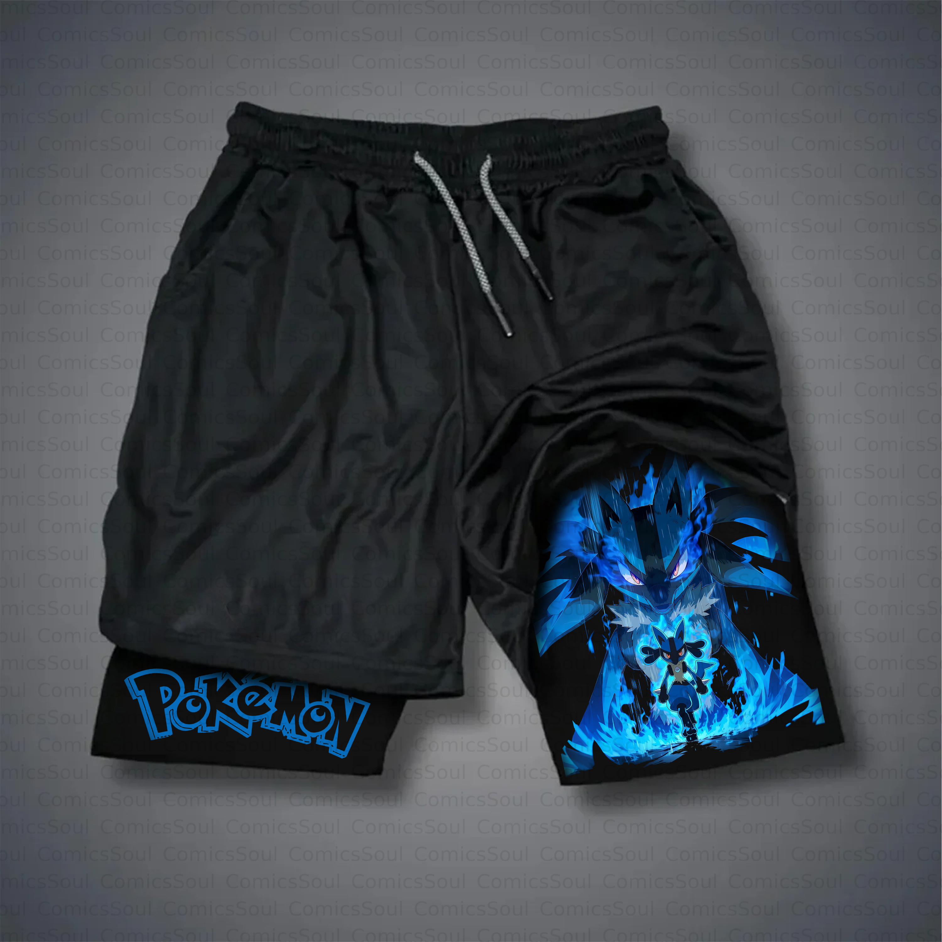 Unisex Casual Anime Style Shorts