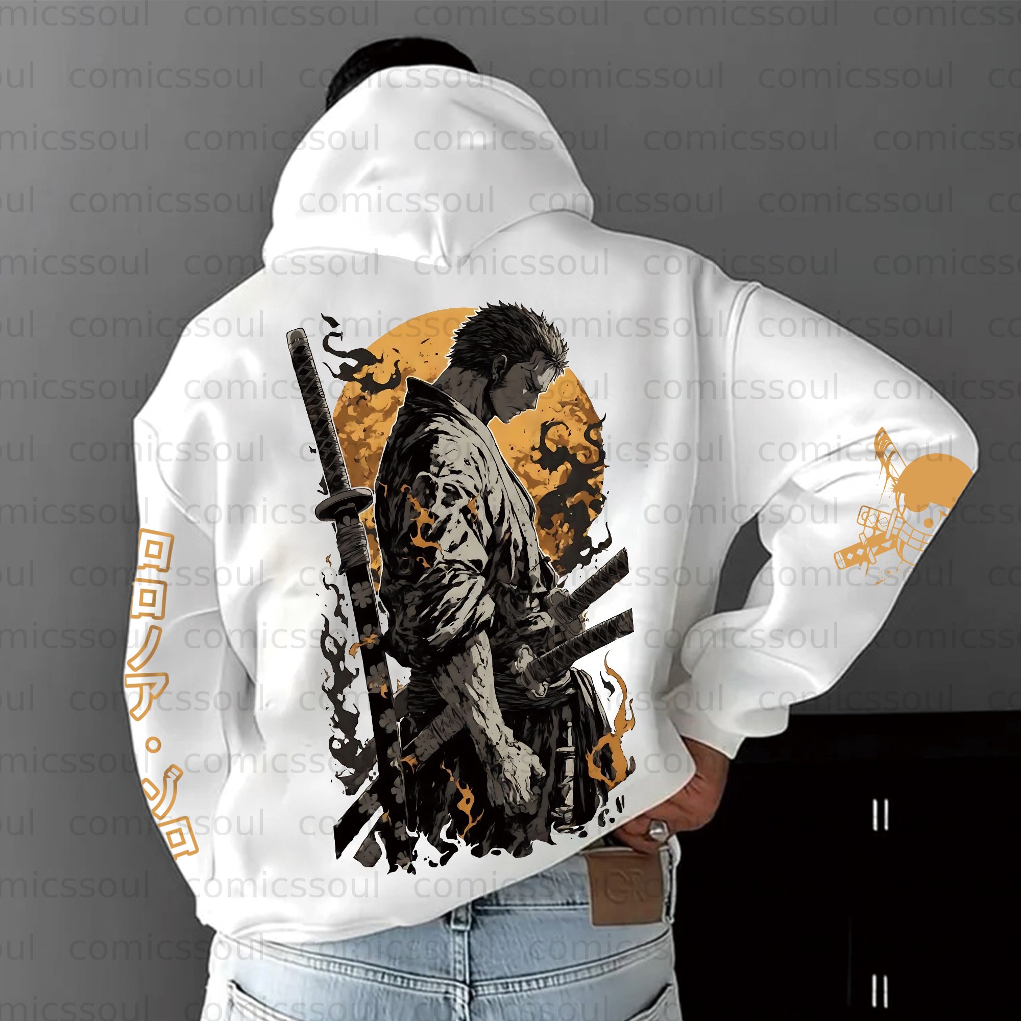 Unisex Anime Graphic Streetwear Vintage Plush Hoodie