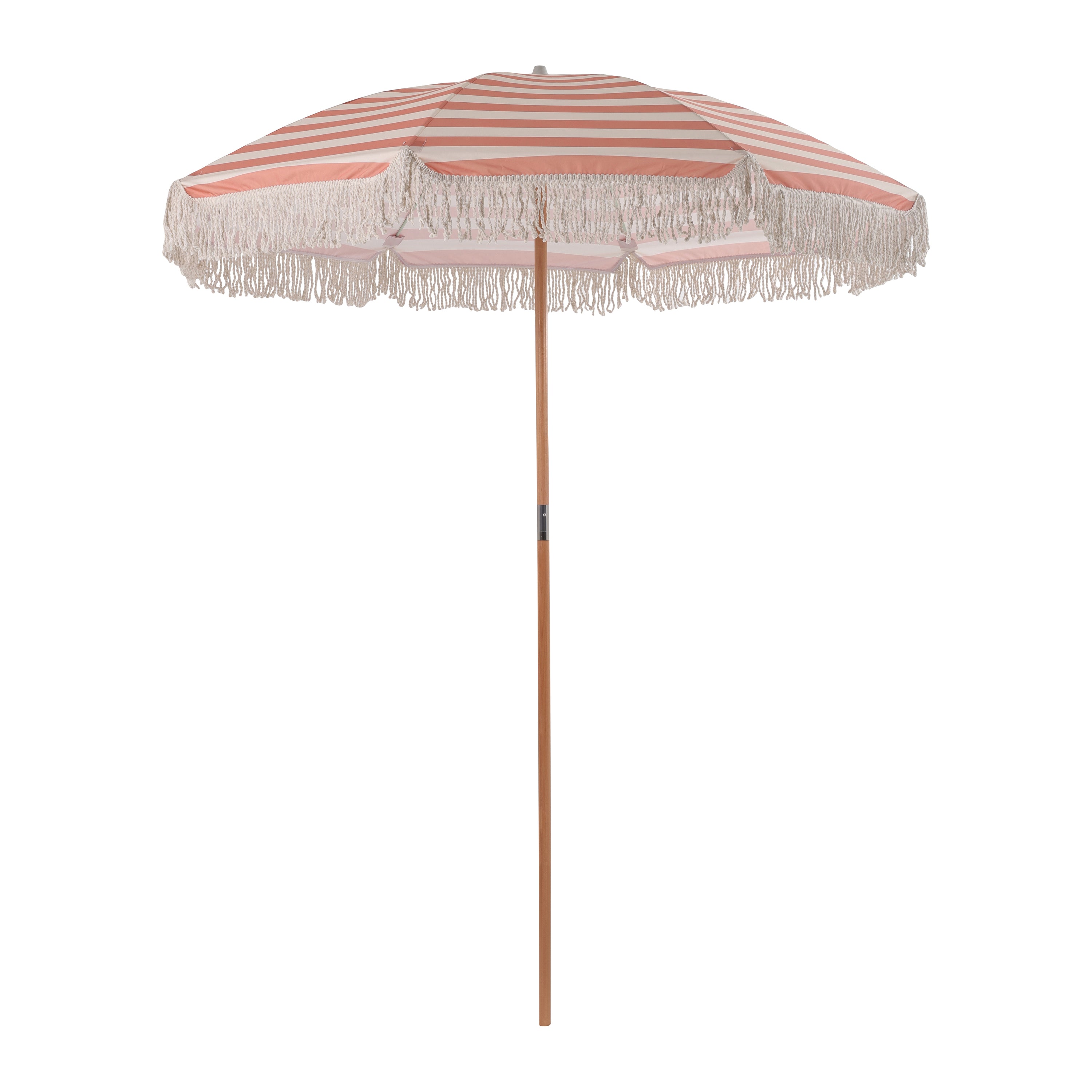 Blokker Breez Parasol Ø 200 cm - Terra / Ecru
