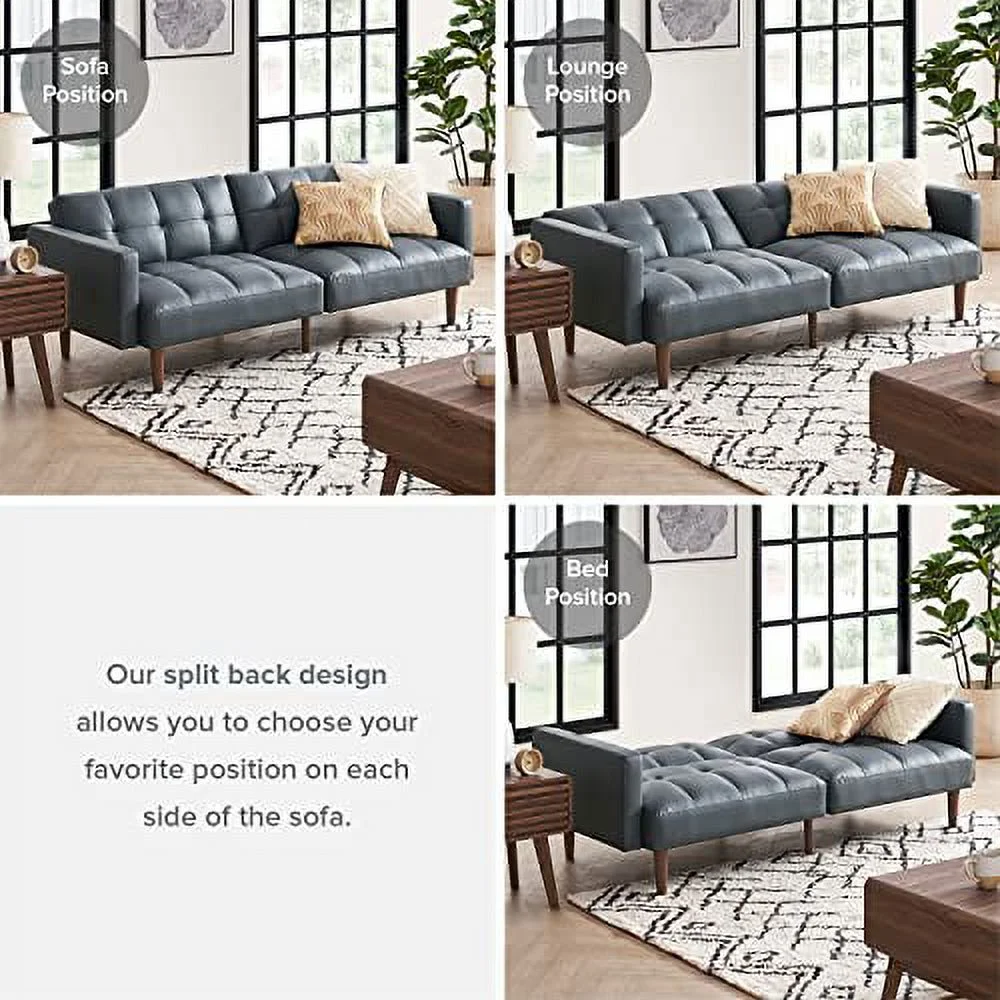 Mopio Aaron Futon Sofa Bed Old Rosa - Image 63