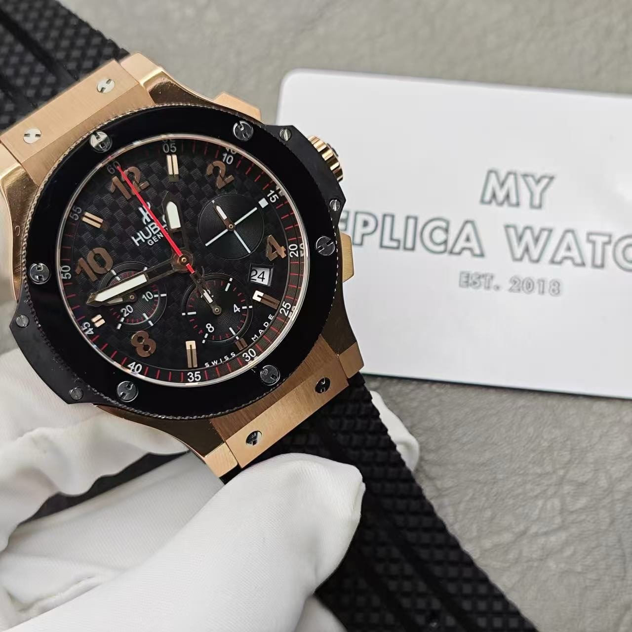 Hublot Big Bang Steel Rose 301.PB.131.RX Replica