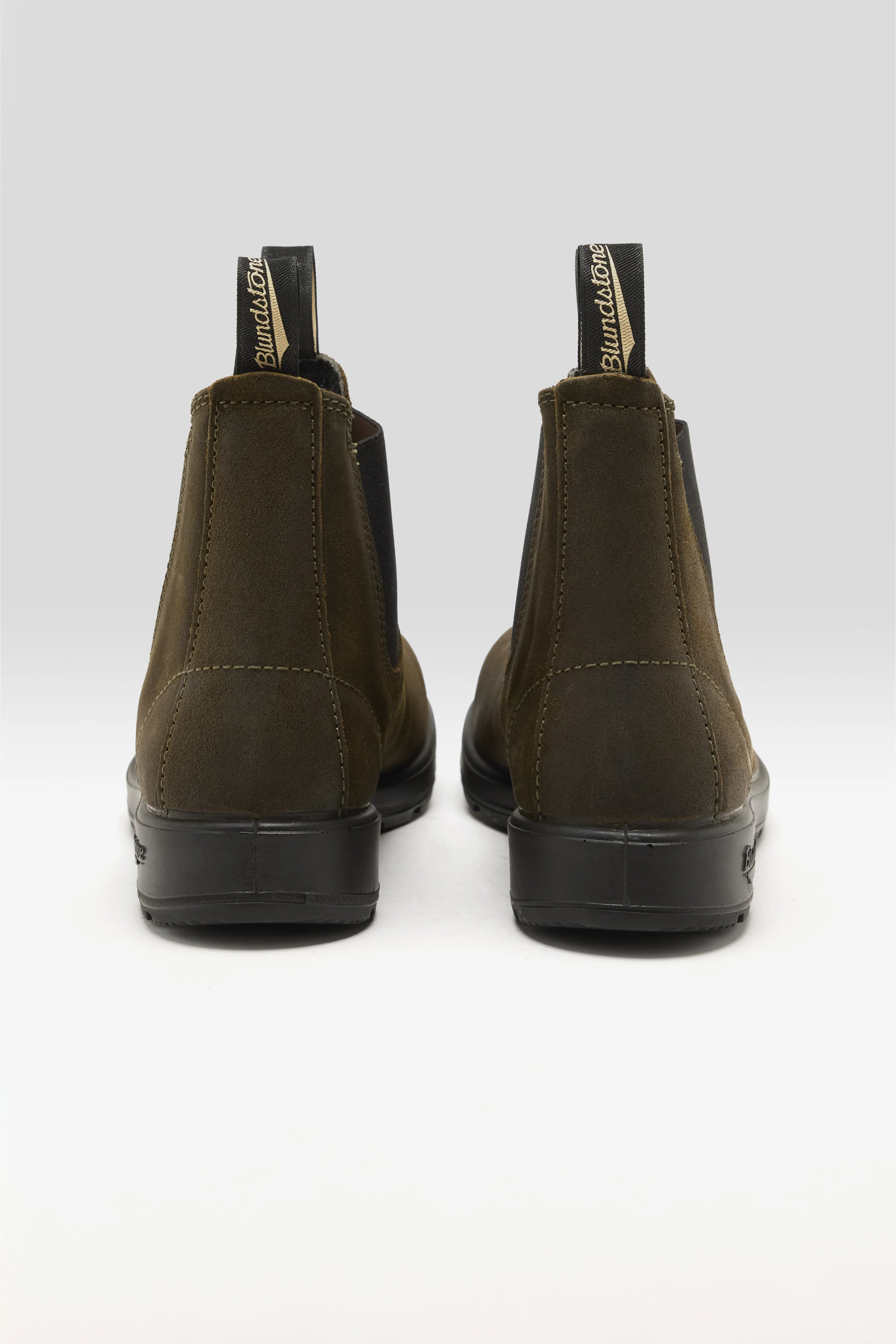 Bellerose 1615 Original Chelsea Boots for Men (242 / M / DARK OLIVE)
