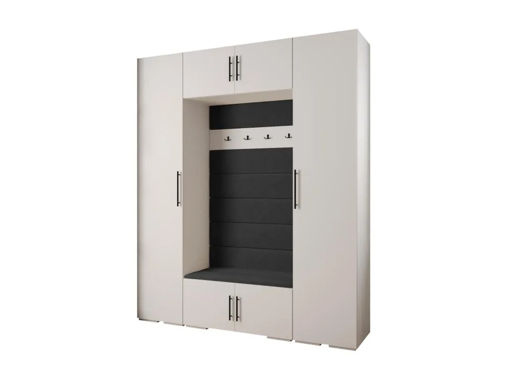 Mueblestop 3 armario con puertas batientes 236.7/200/47 36338ULCL