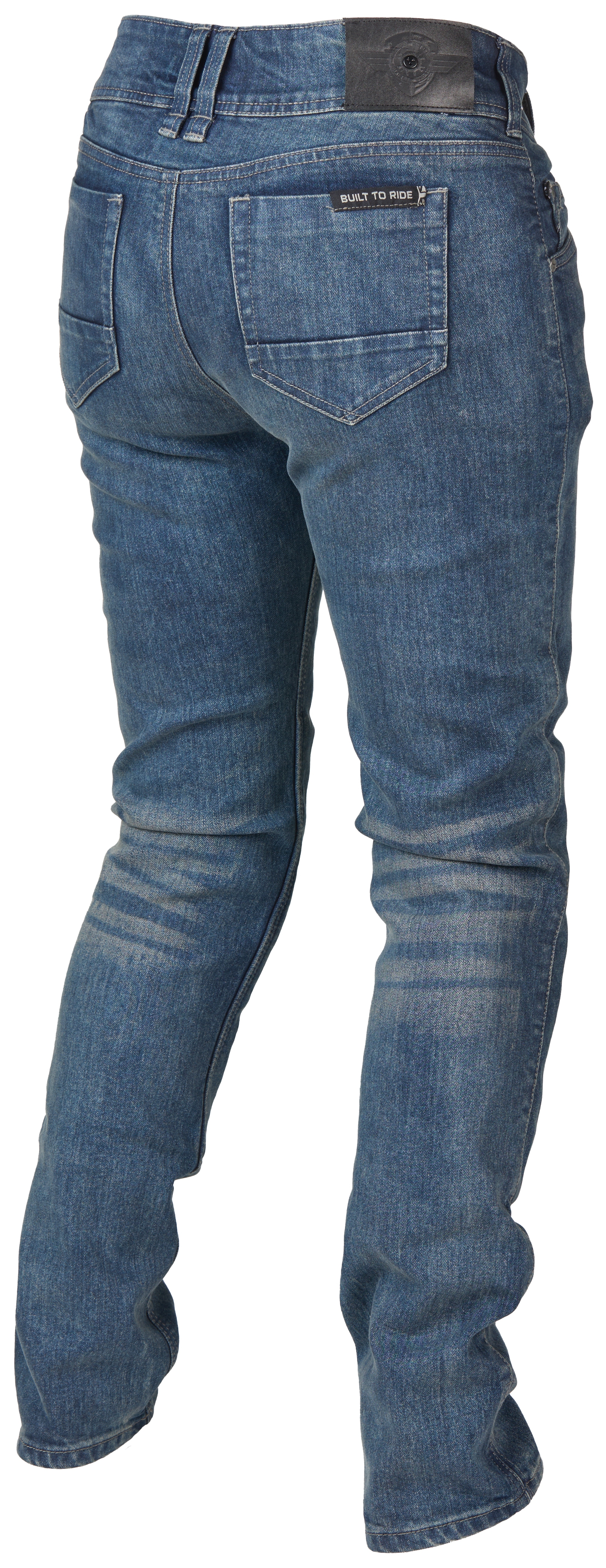 SportsBikeShop Bull-it Heron Straight Women's Jeans Blue / US 6 / UK 10 (Short) [Blemished - Very Good]