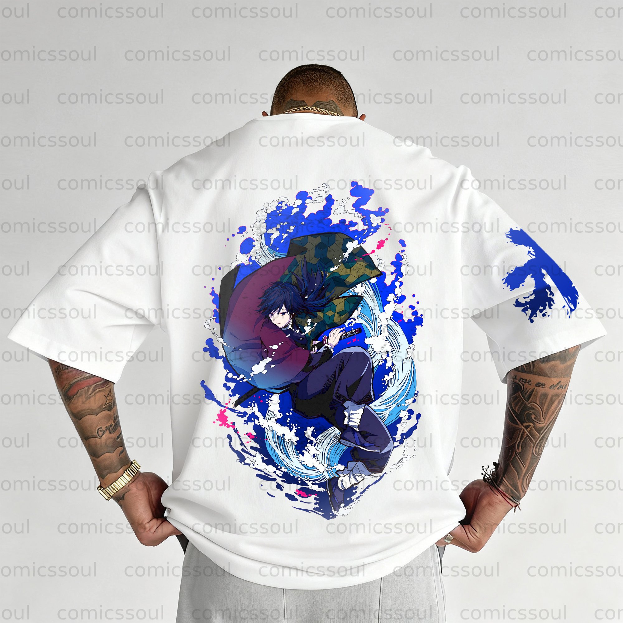 Unisex Anime Inspired Vintage T-Shirt