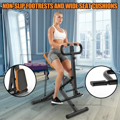 ACE-FIT Foldable Squat Machine With Resistance Bands, 250 LBS, 35.43in L x 22.83in W x 43.70in H - Image 5 ACE-FIT Foldable Squat Machine With Resistance Bands, 250 LBS, 35.43in L x 22.83in W x 43.70in H - Image 5
