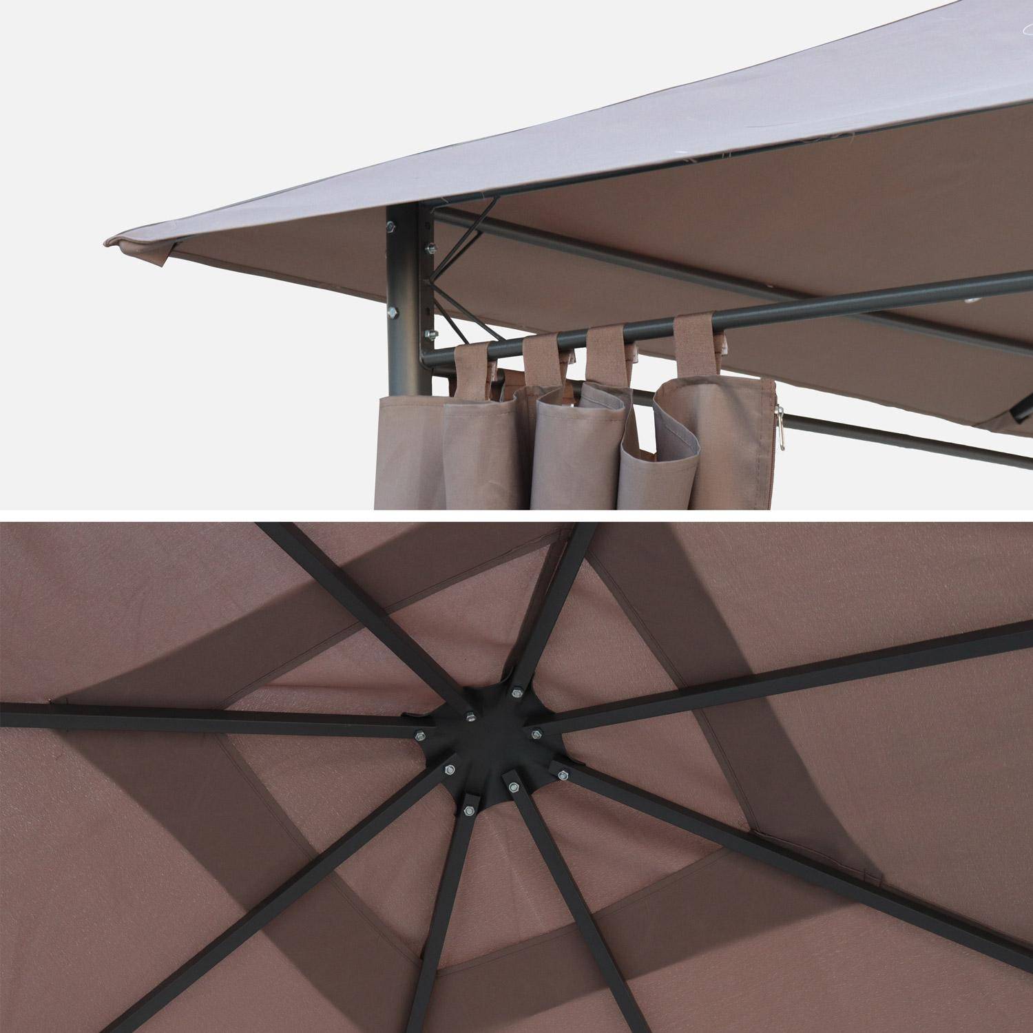 Cubierta para pergola Elusa - Cubierta de pérgola Elusa 3x3m