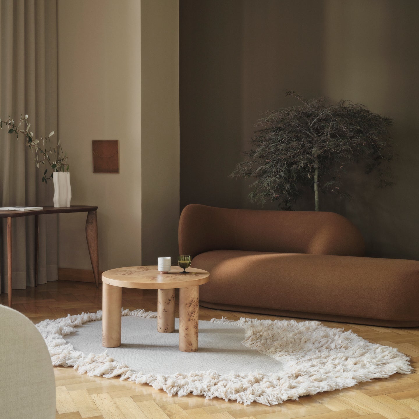 Ferm Living Norte Vloerkleed 200 x 150 cm - Natural